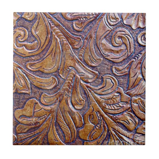 EMBOSSING LEATHER DESIGN TEGELTJE (Voorkant)