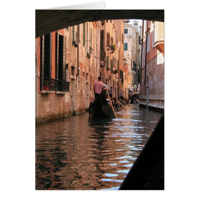 Embouteillage à Venise (Devant)