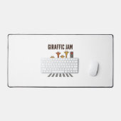 Embouteillage giraffic Drôle de girafe traversant (Clavier et souris)