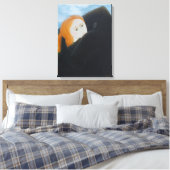 Embrace 2011 canvas afdruk (Insitu (Slaapkamer))