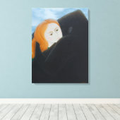 Embrace 2011 canvas afdruk (Insitu (Houten vloer))