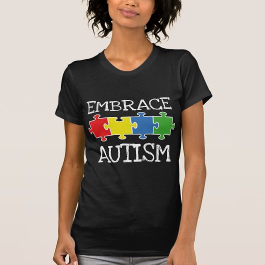 Embrace Autism T-shirt (Voorkant)