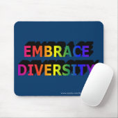 Embrace Diversity Mousepad Muismat (Met muis)