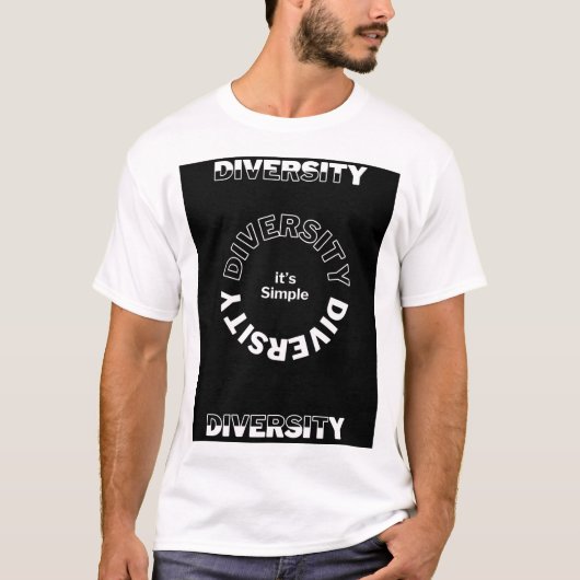 Embrace Diversity T-shirt (Voorkant)
