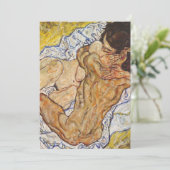 Embrace Egon Schiele Kaart (Staand voorkant)