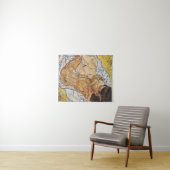 Embrace Egon Schiele Wandkleed (In Situ (horizontaal))