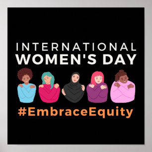 Embrace Equity International Women's Day 2023 Poster