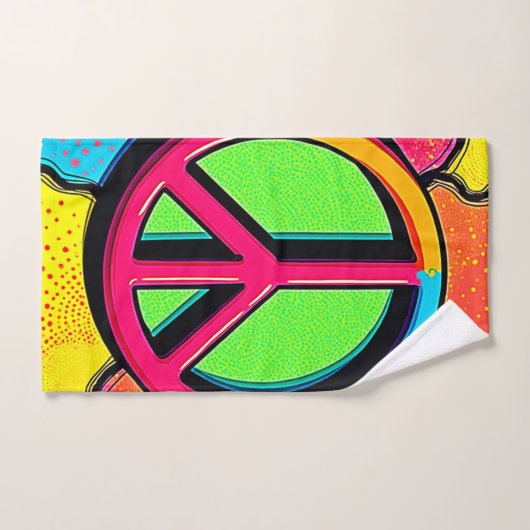 Embrace Inner Peace & Joy (Serviette à main)