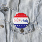 Embrace Liberty Ronde Button 7,6 Cm (In situ)