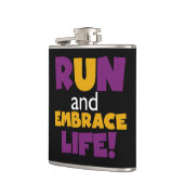 Embrace Life Paars Yellow Heupfles (Links)