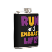 Embrace Life Paars Yellow Heupfles (Rechts)