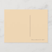 Embrace Me ~ Briefkaart / Uitnodigingen (Achterkant)