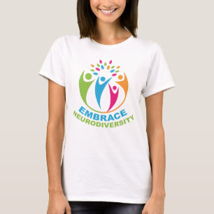 Embrace Neurodiversity Autisme Spectrum Colorful T-shirt