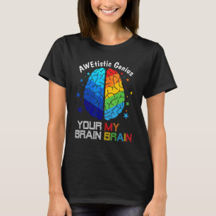 Embrace Neurodiversity Brain Adhd Autisme Awarenes T-shirt