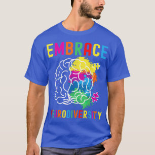 Embrace Neurodiversity Brain Neuroloog Puzzles A T-shirt