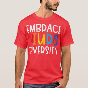 Embrace Neurodiversity Embrace ADHD Autisme ASD Aw T-shirt