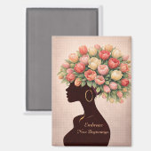 Embrace New Beginnings Inspirational Magnet (Recto/Verso)
