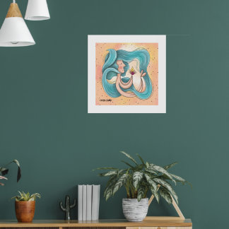 Embrace of Light – Origineel Illustratie Poster