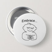 Embrace Peace - Button (Voorkant /achterkant)