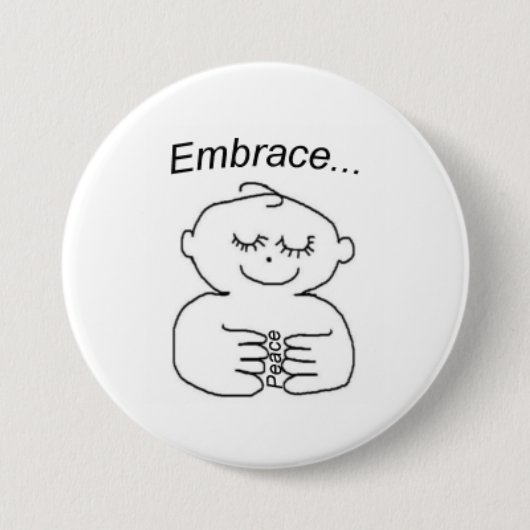 Embrace Peace - Button (Voorkant)