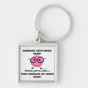 EMBRACE UW BINNER NERD Sleutelhanger