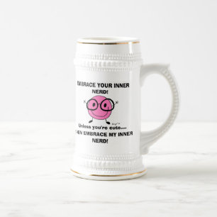 EMBRACE UW BINNER NERD Stein Bierpul