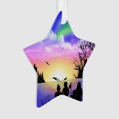 Embrace van natuur ornament (voorkant)