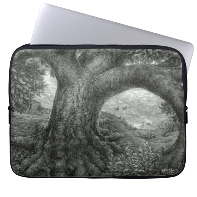 Embracing Risk Tree Laptop Sleeve (Voorkant)