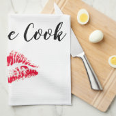 Embrasse la serviette de cuisine du cuisinier (Quart Plié)