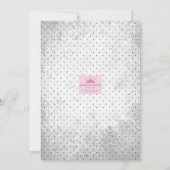 Embrasse la Vieille Personne ! Invitation de fête  (Dos)