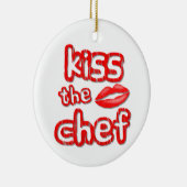 Embrasse Le Chef Noël Ornement (Droite)