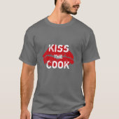 Embrasse le T-shirt Cook Mens (Devant)
