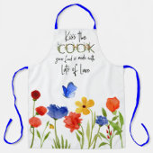 Embrasse le tablier Floral Cook (Recto)