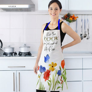 Embrasse le tablier Floral Cook