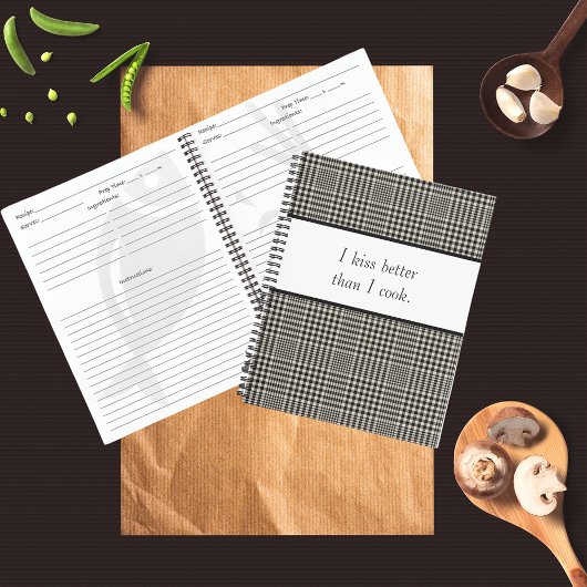 Embrasse mieux que de cuisiner drôle Livre de rece