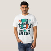embrasse-moi iam irish st patrick jour T-Shirt (Devant entier)