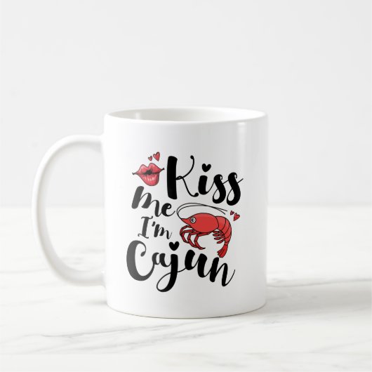 Embrasse-moi Je suis Cajun Mug (Gauche)