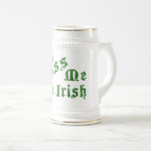 Embrasse-moi Je suis Irish Mugs (Devant droit)