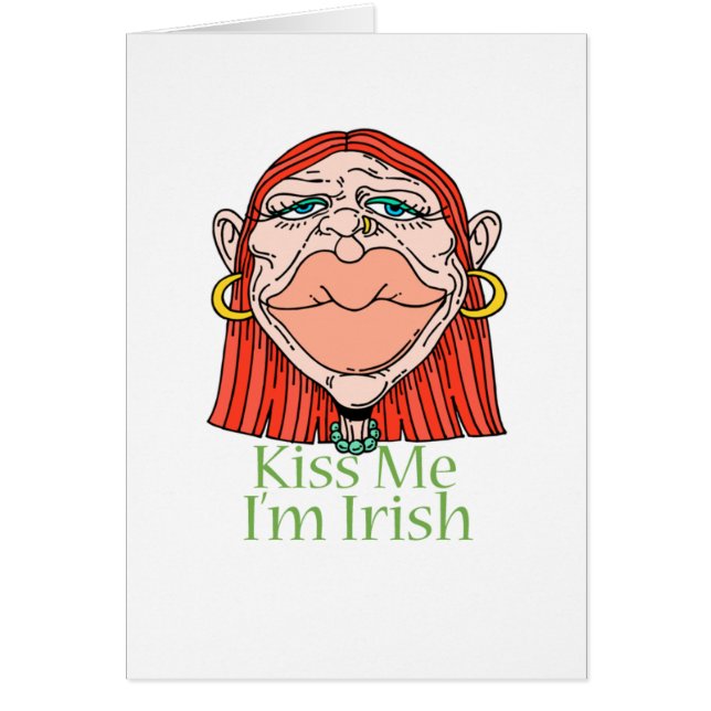 Embrasse-moi Je suis irlandais (Devant)