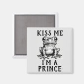 Embrasse-moi Je suis un Prince Magnet (Recto/Verso)