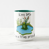 Embrasse-moi Je suis une grenouille Prince Mug (Centre)