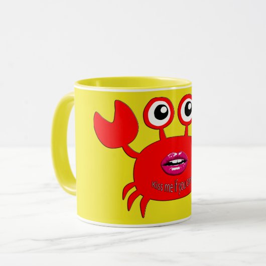 Embrasse-moi si tu peux Mug (Devant gauche)