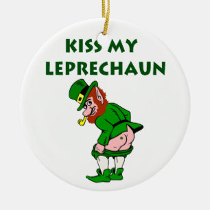 Embrasse Mon Ornement Leprechaun