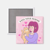 Embrasse ton ami Magnet (Recto/Verso)