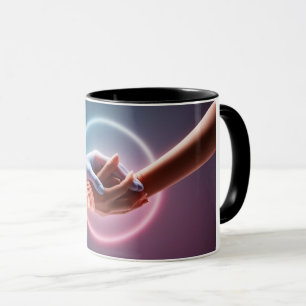 Embrasser la sérénité : Mug "Les mains de la guéri