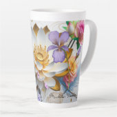 Embrasser le pouvoir - Mug Latte (Angle droit)