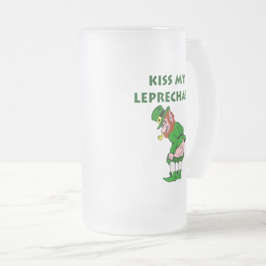 Embrasser ma Mug Leprechaun (Devant droit)