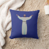 Embrassez Jésus - coussin en bleu foncé (Couverture)