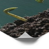 Embrassez La Tempête - Poster Motivationnel (Coin)