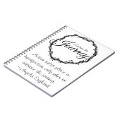 Embrassez le carnet de voyage (Côté gauche)